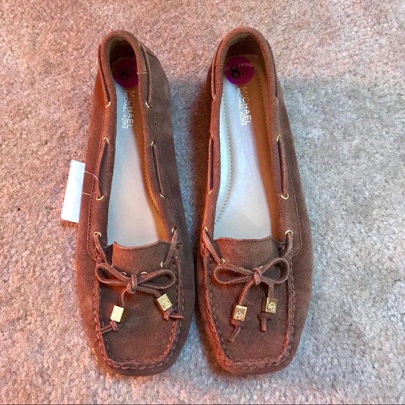 Michael Kors Suede Camel Loafers | ME16E | 8.5 - Picture 5 of 7